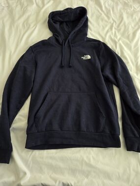 The North Face Men's Navy Pullover Hoodie Size Small